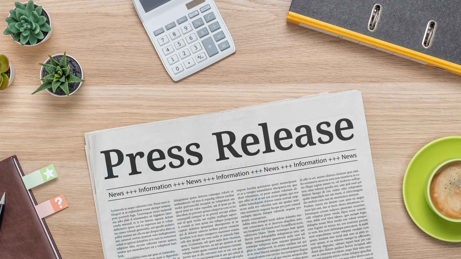How to write a press release